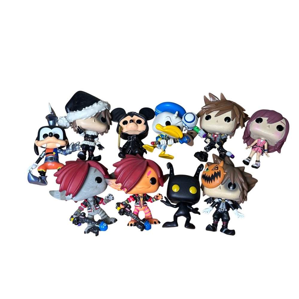 Funko Pop Kingdom Hearts Figure Lot 10